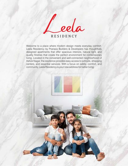 Leela Residency brochure page 2