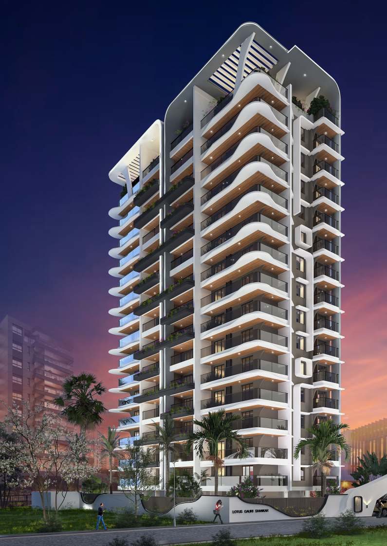 Amenity decks, pools and terraces